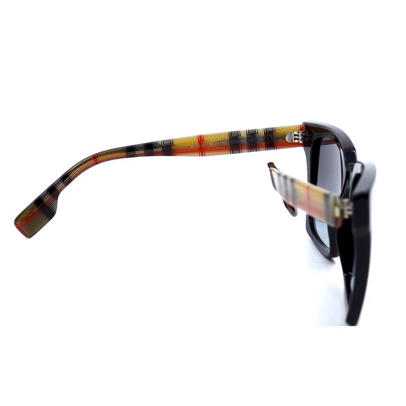NEW BURBERRY BE4335 MAPLE 39298G BLACK GREY GRADIENT AUTHENTIC SUNGLASSES - Picture 12 of 13